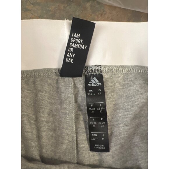 Adidas Womens Grey Compression Shorts XS - Picture 9 of 9